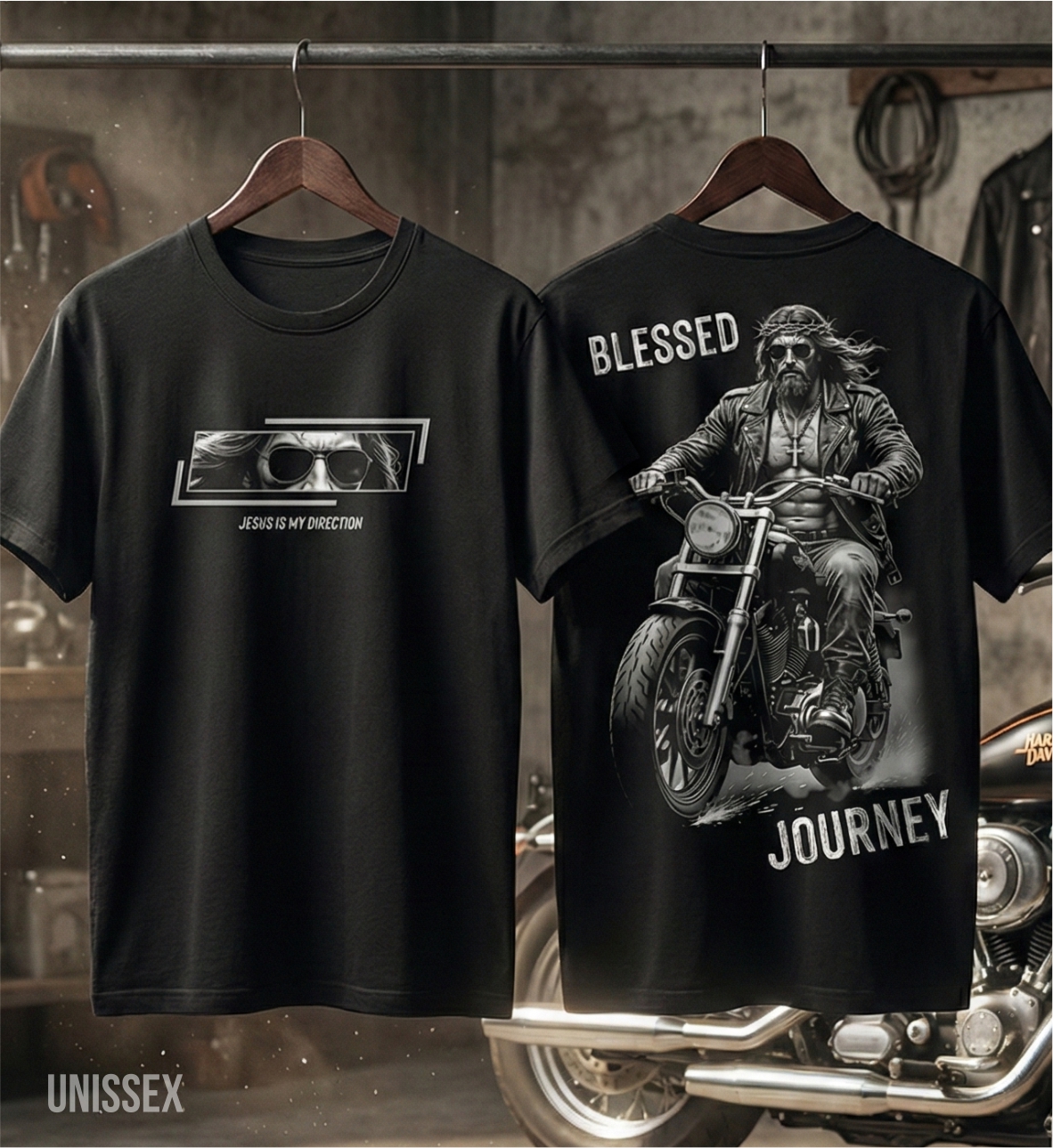 Camiseta Blessed Journey: Direção e Liberdade