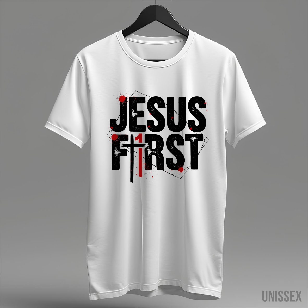 Camiseta Unissex - Jesus First