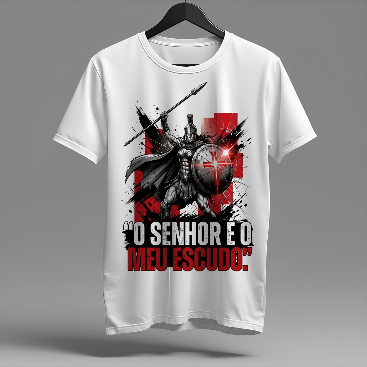Camiseta O Senhor é o Meu Escudo