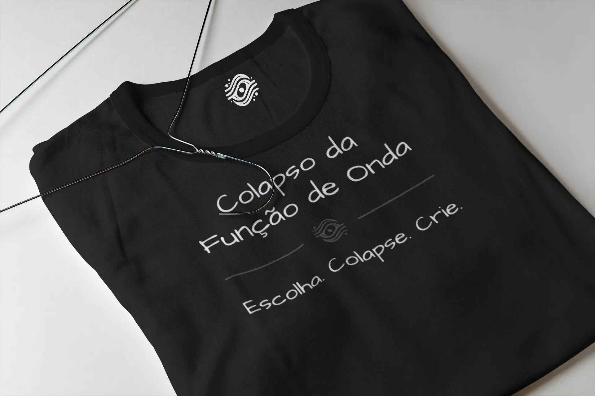 Camiseta Colapso da Função de Onda