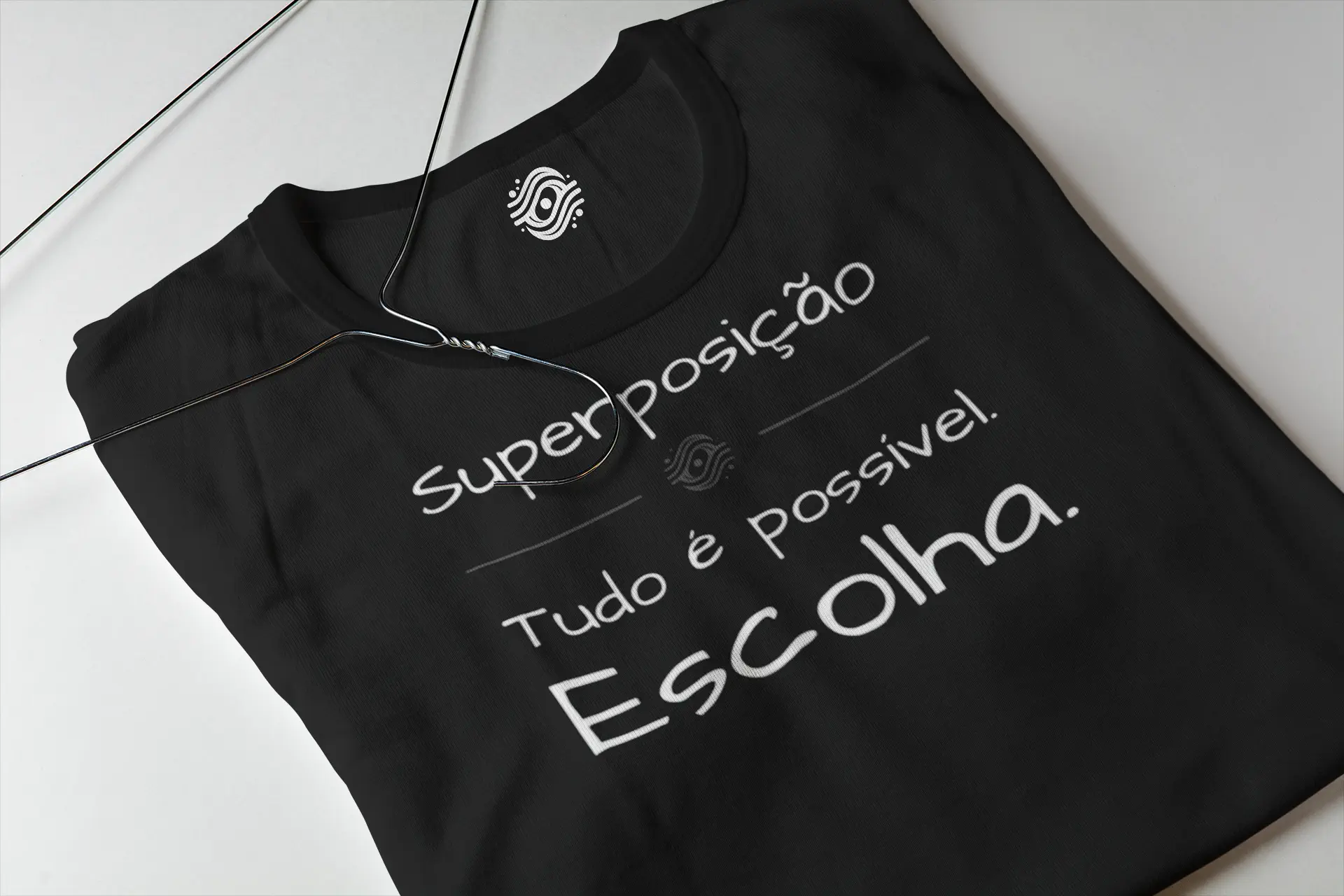 Camiseta Superposição - Tudo é Possível. Escolha.