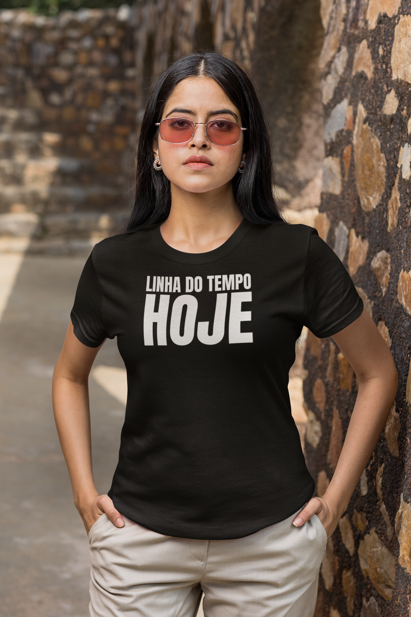 Camiseta Linha do Tempo HOJE