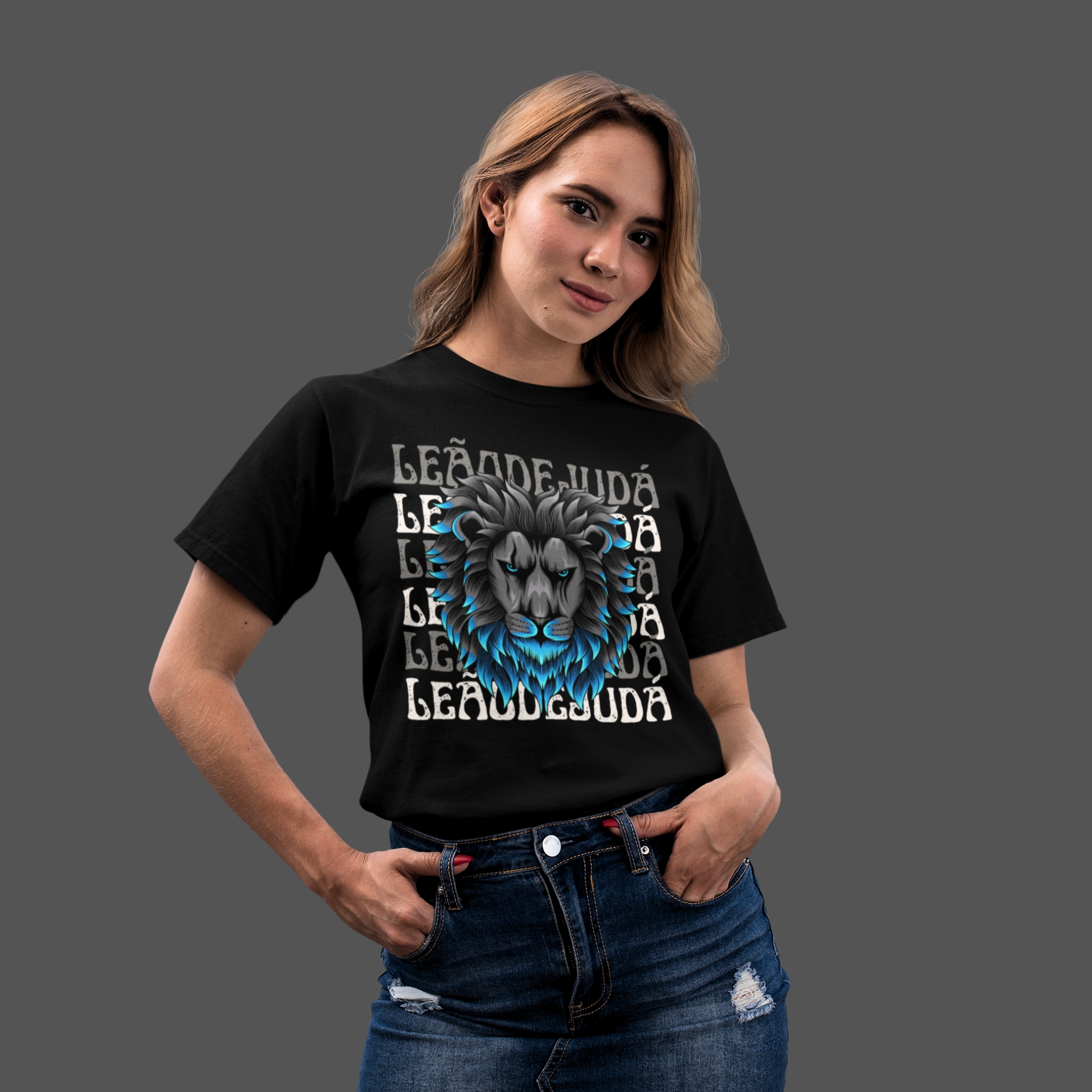 Camiseta Feminina Leão de Judá