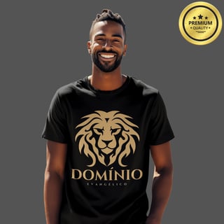 Camiseta Masculina Premium Domínio Evangélico