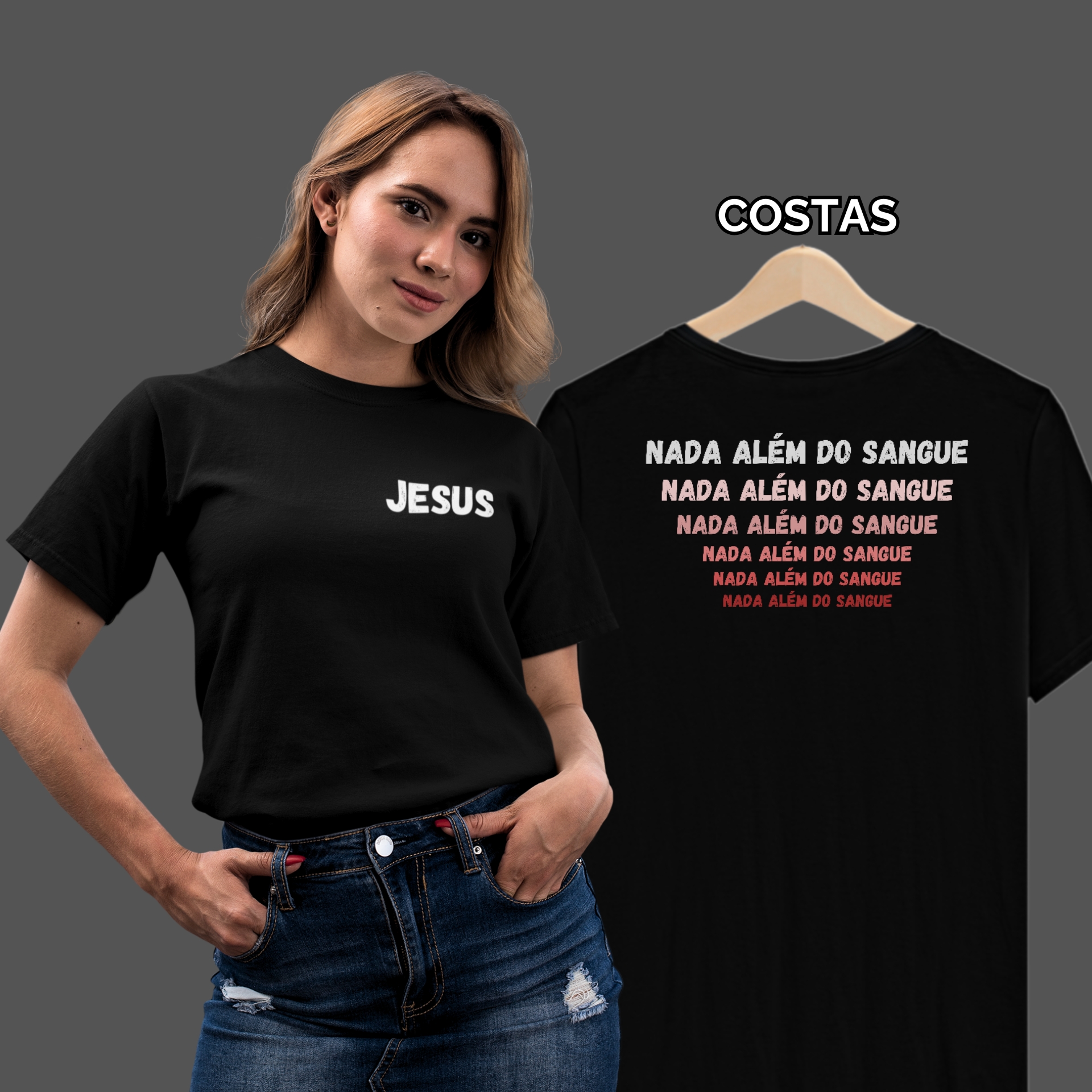 Camiseta Feminina Nada Além do Sangue