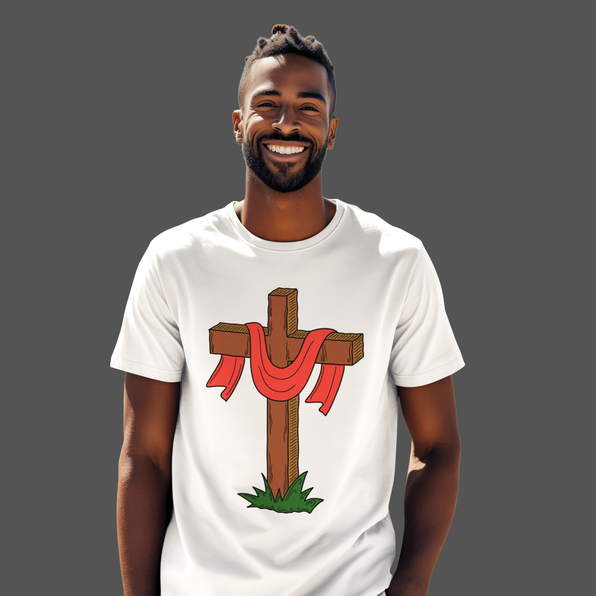 Camiseta Masculina Cruz Vazia