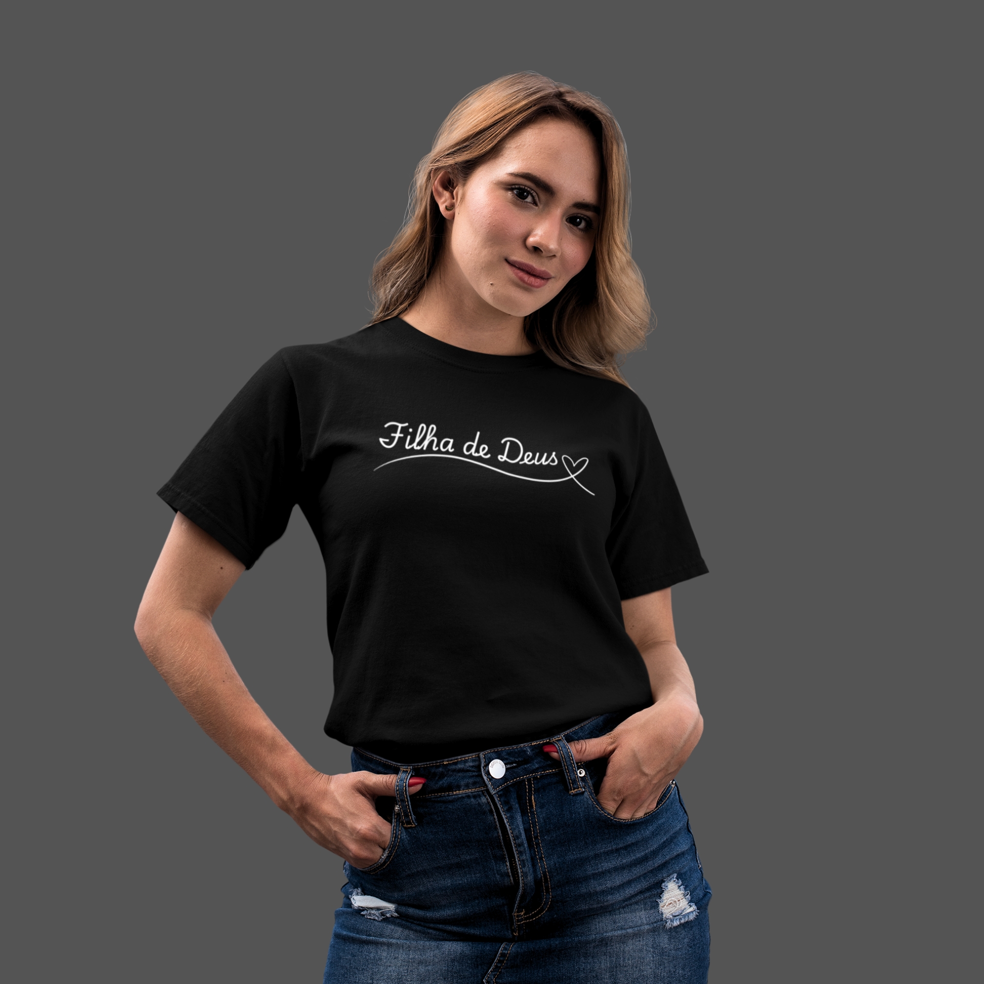 Camiseta Feminina Filha de Deus