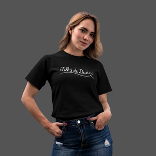 Camiseta Feminina Filha de Deus