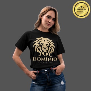 Camiseta Feminina Premium Domínio Evangélico