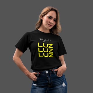 Camiseta Feminina Seja Luz