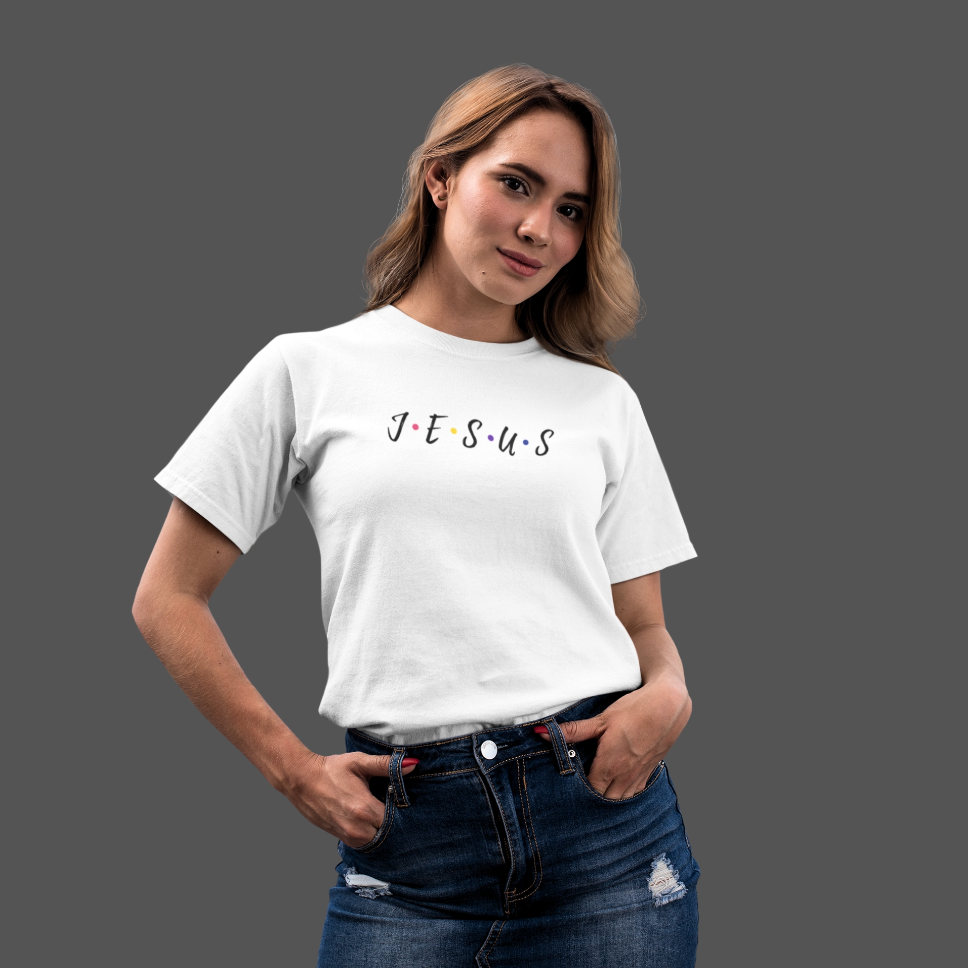 Camiseta Feminina Jesus