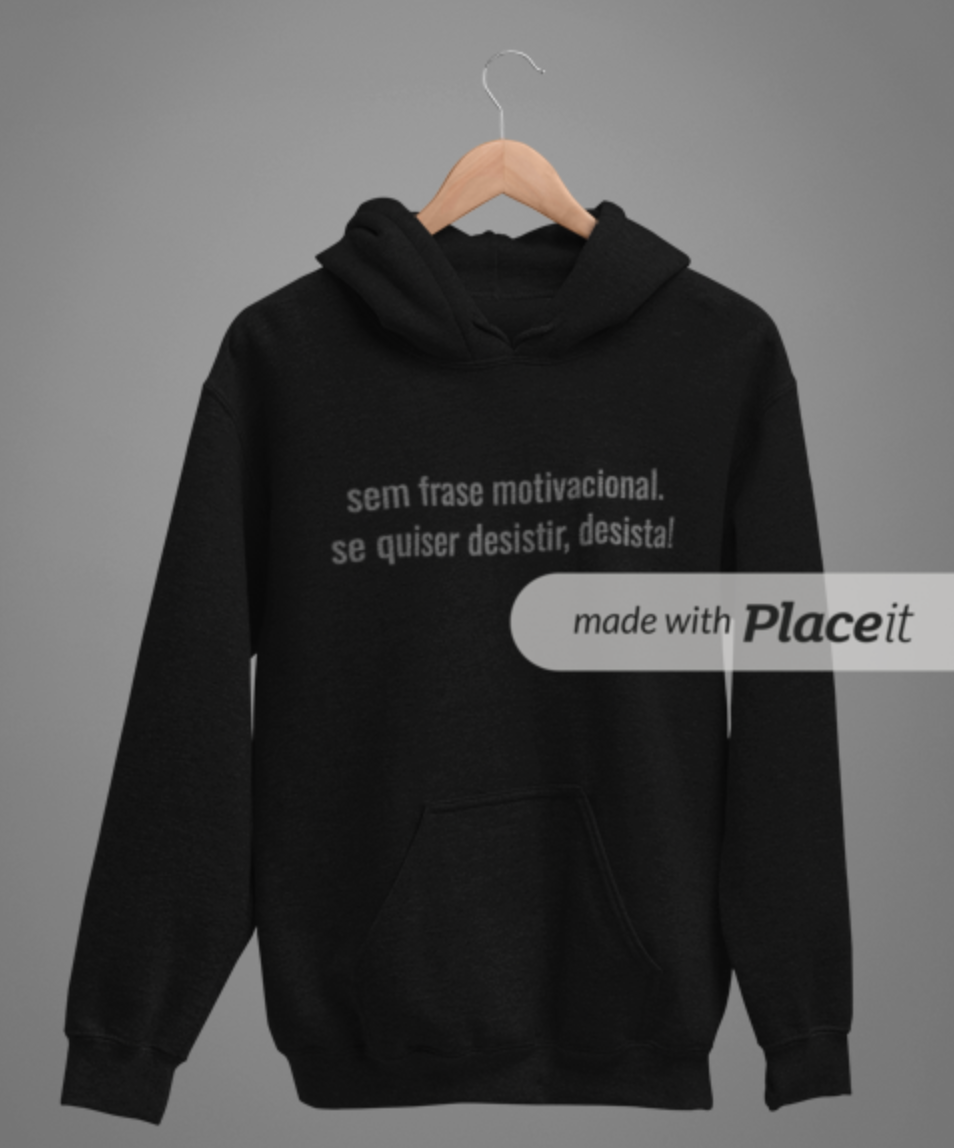 Nome do produto: sem frase motivacional