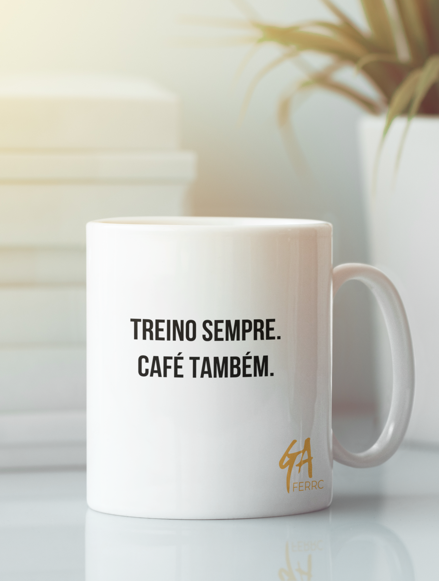 Nome do produto: Treino sempre. Café também