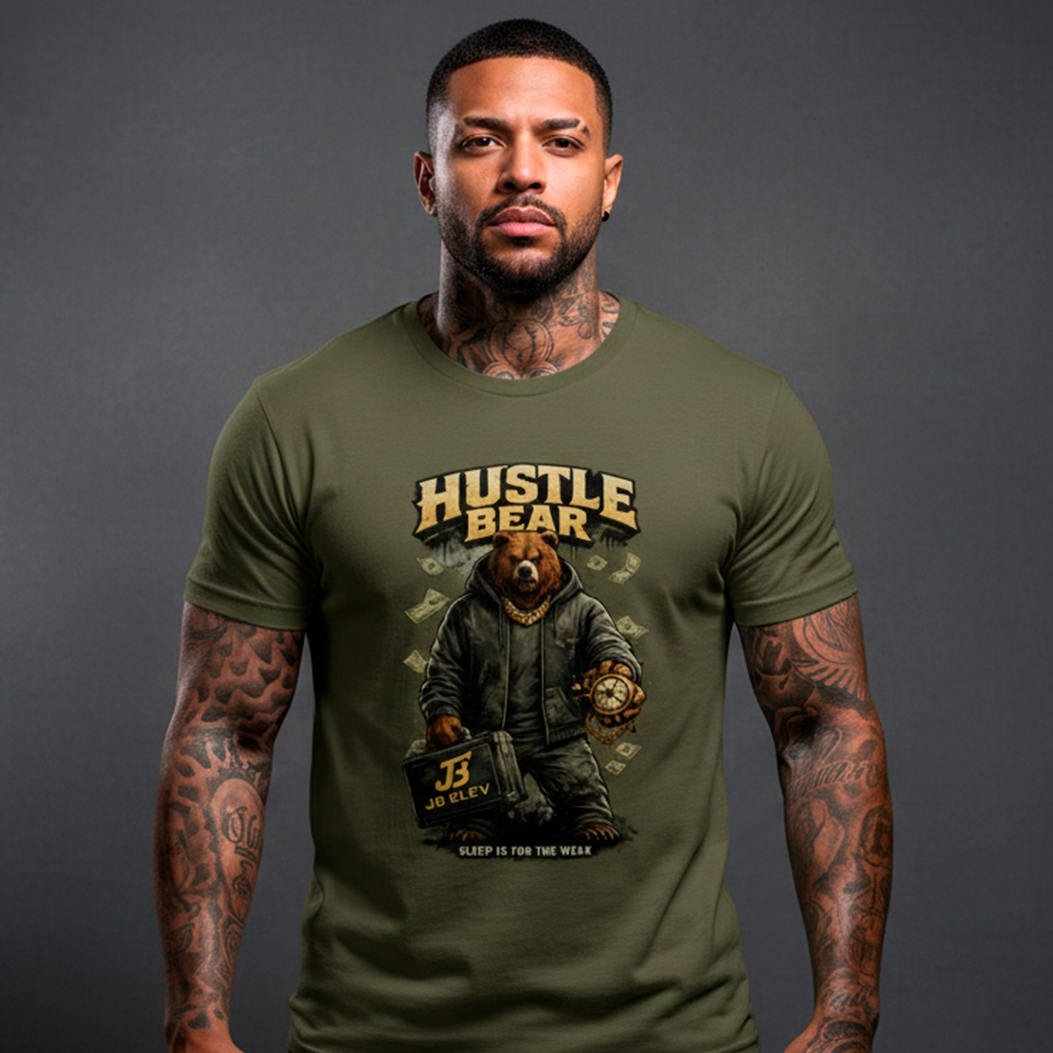 T-Shirt Prime Hustle Bear