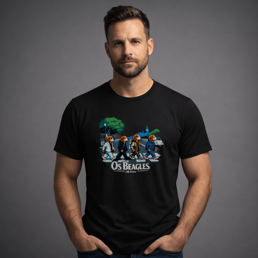 T-Shirt Prime Os Beagles - Abbey Road Edition