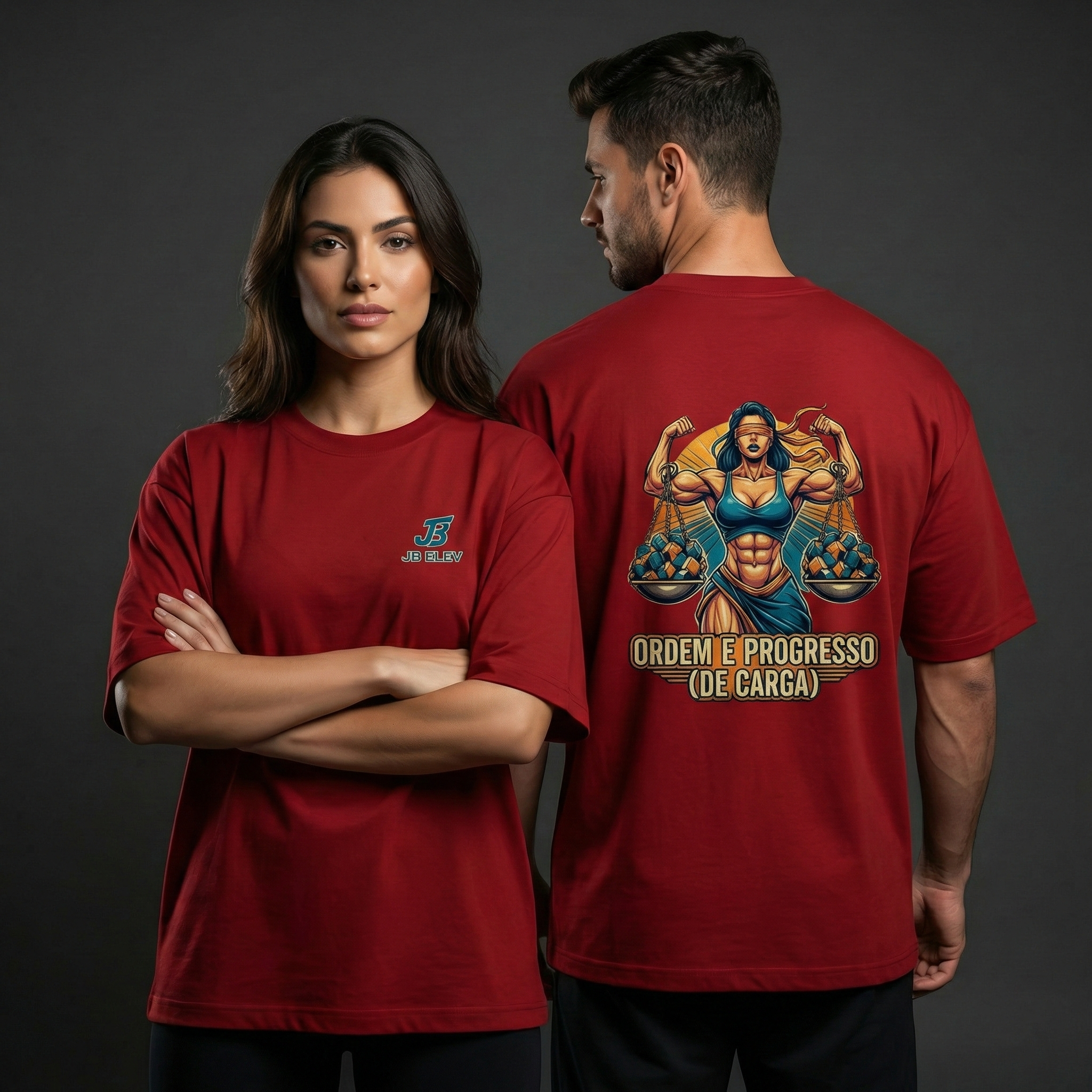 Oversized Ordem e Progresso (de Carga)