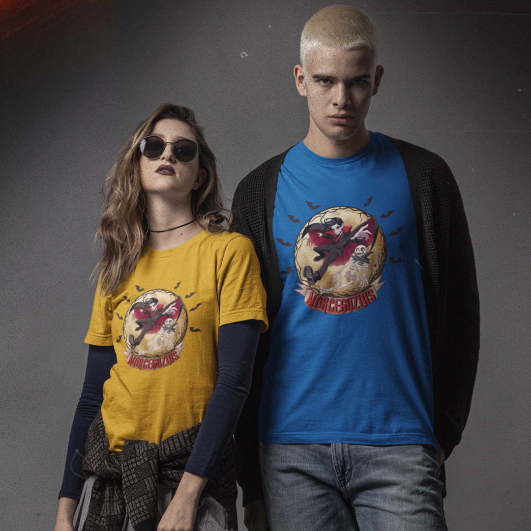 CAMISETA MORCEGOZIAS UNISSEX - CAZUM8