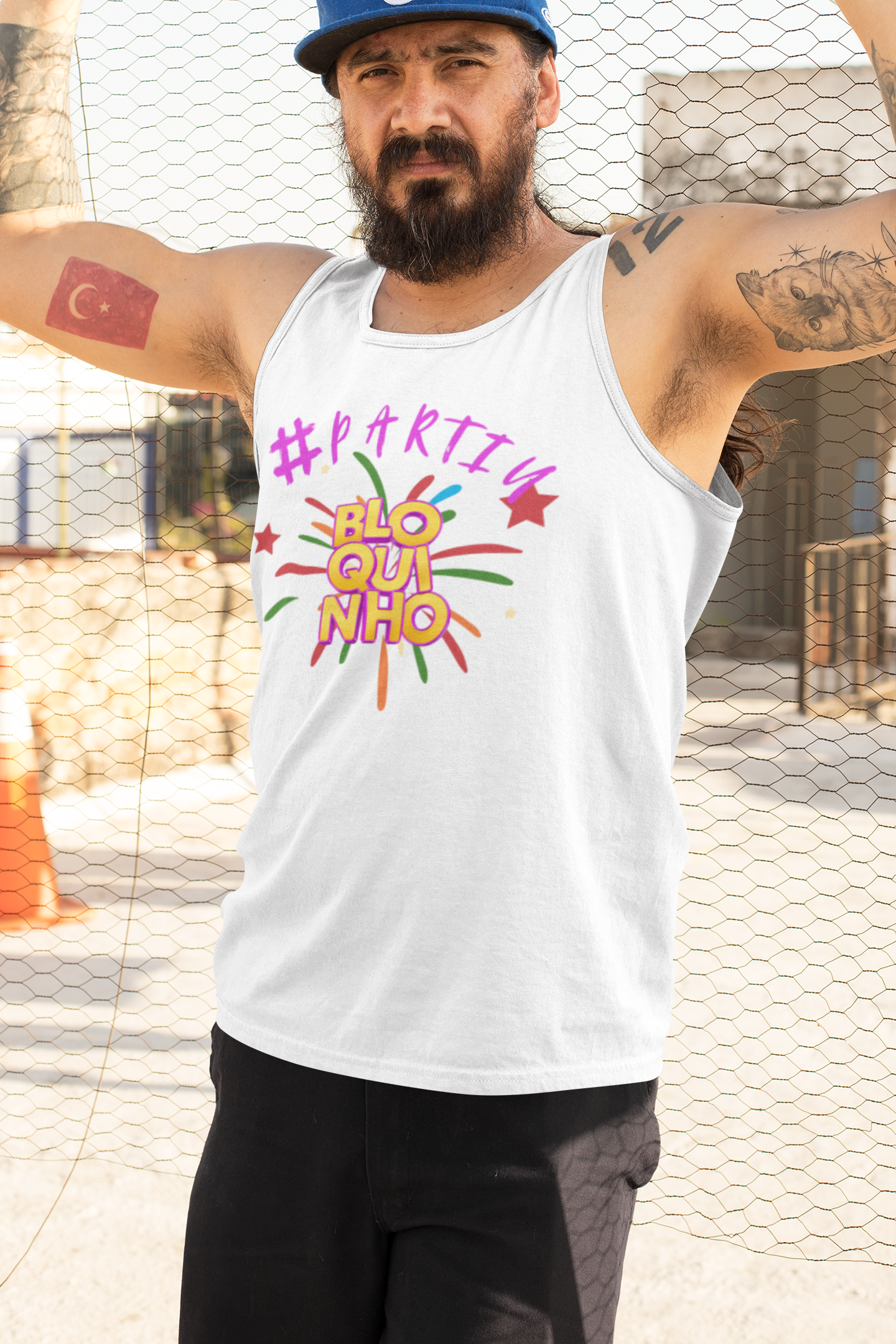 Regata Masculina - Bloquinho