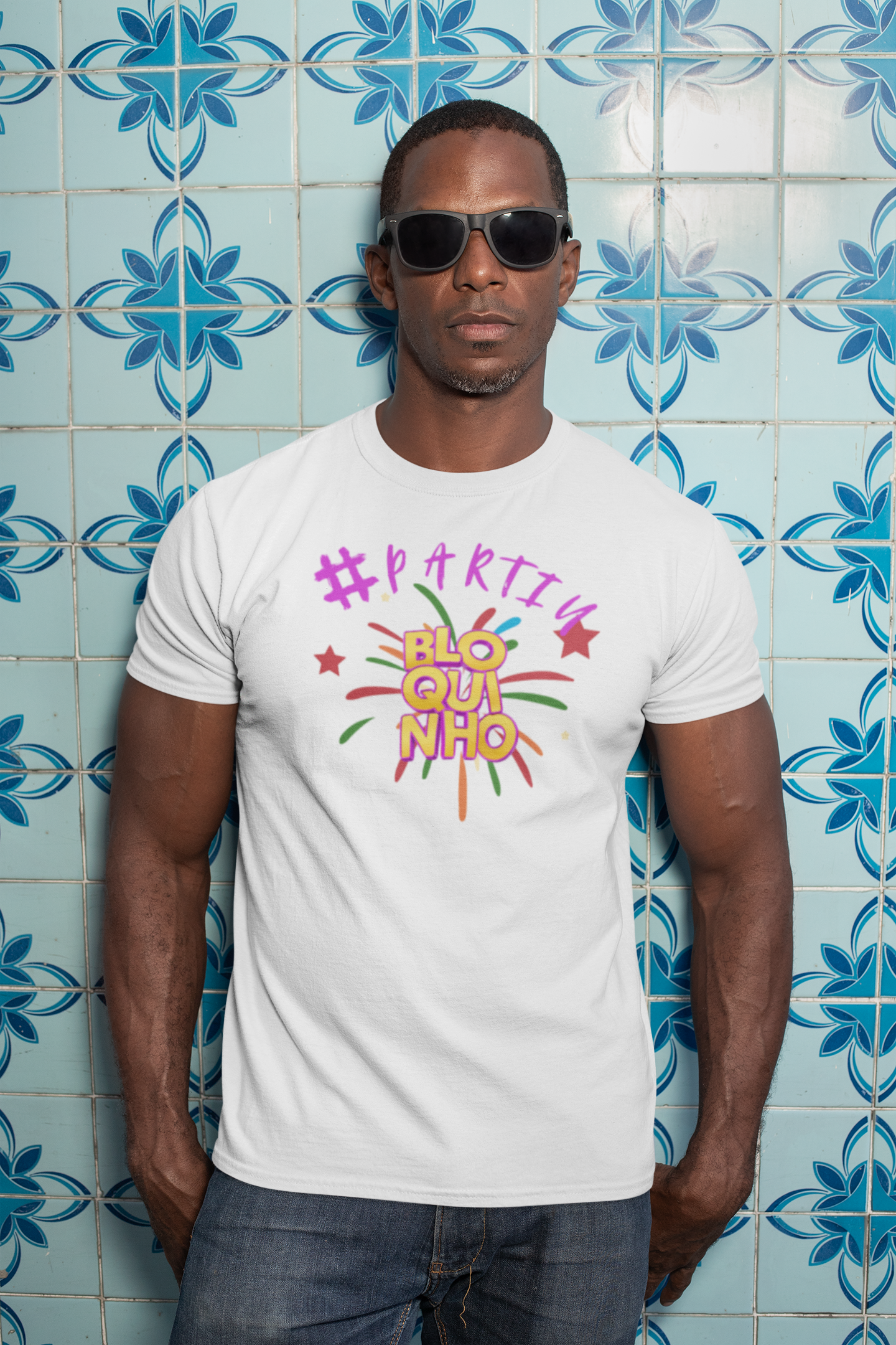 Camiseta Masculina - Partiu Bloquinho