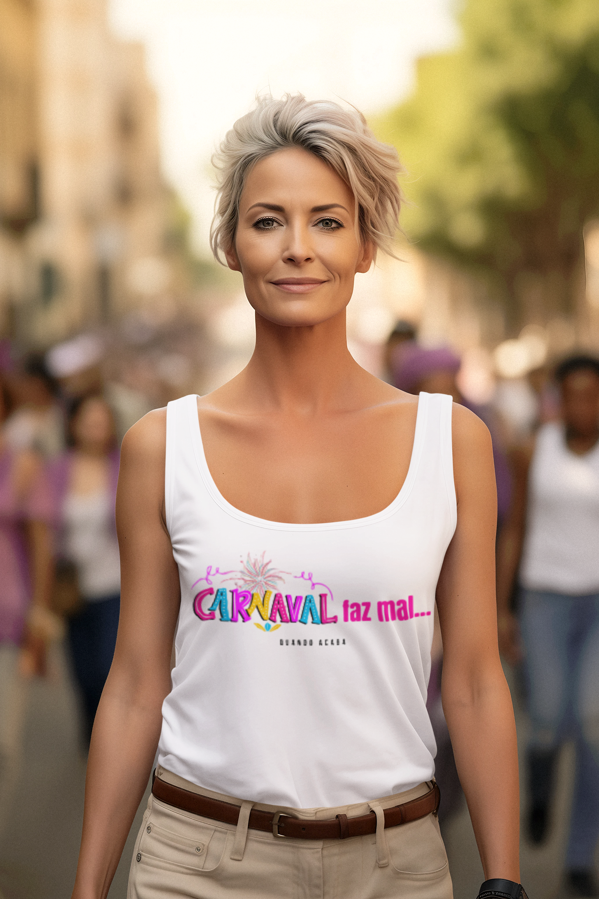 Regata Feminina Dry Fit - Carnaval 2