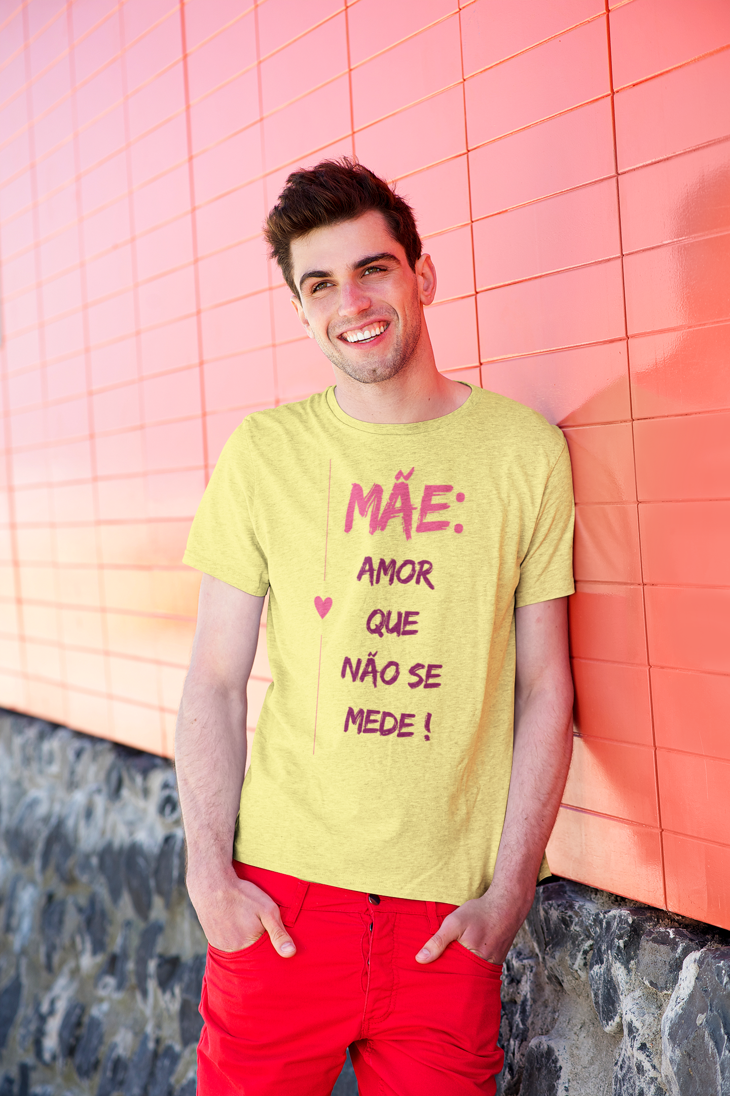 Mãe amor que não se mede - Unissex