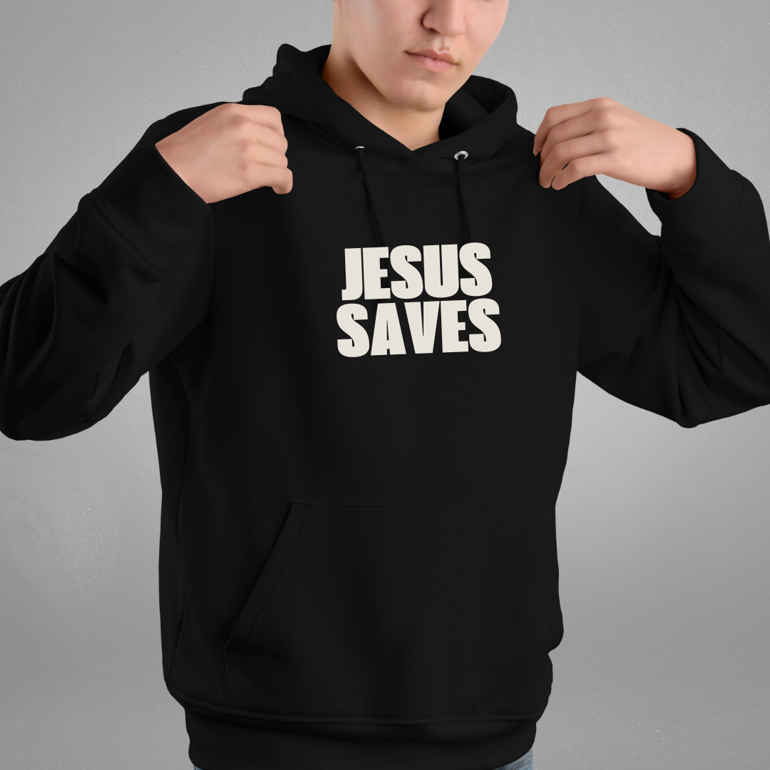 Nome do produto: Moletom Jesus Saves