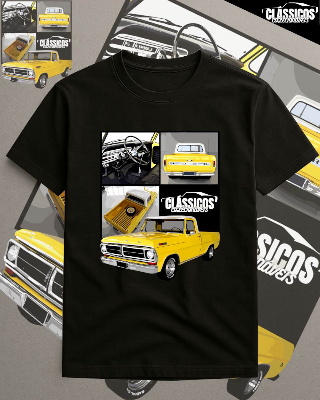 Camiseta Clássicos Ford F100
