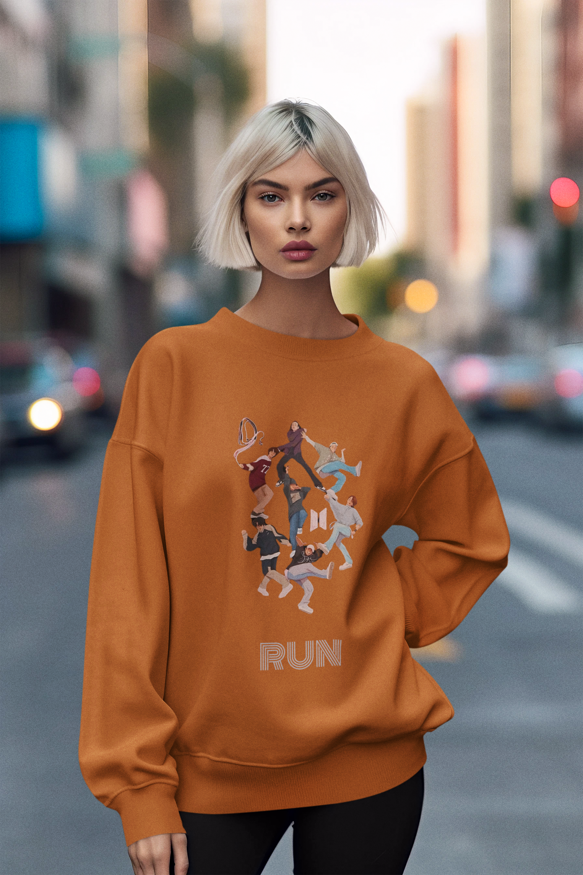 Nome do produto: Moletom Run BTS