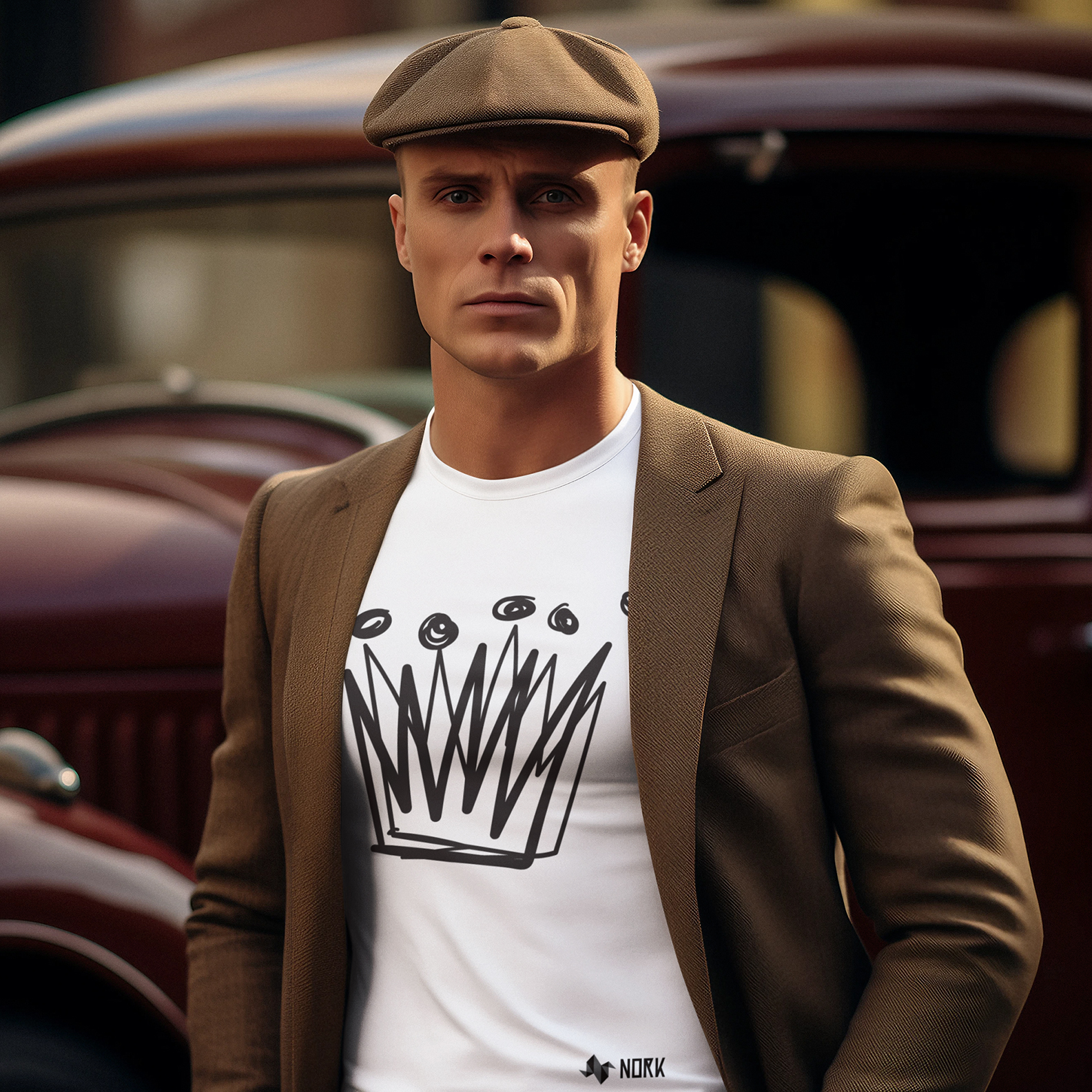 Nome do produto: Camisa Nork Rabisco Coroa do Caos Prime