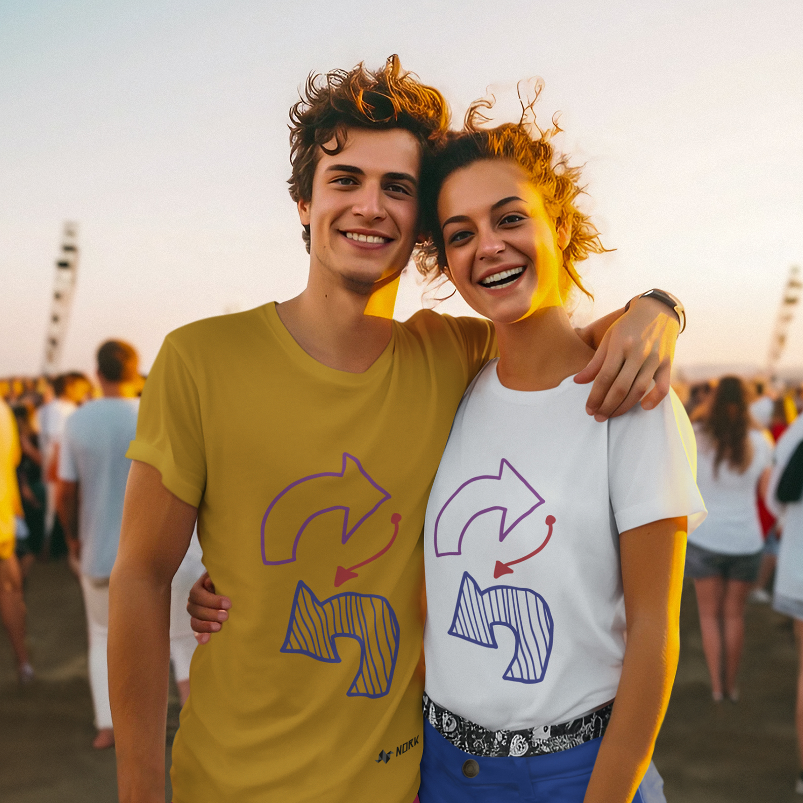 Nome do produto: Camisa Nork Rabisco Conexões Dinâmicas Prime