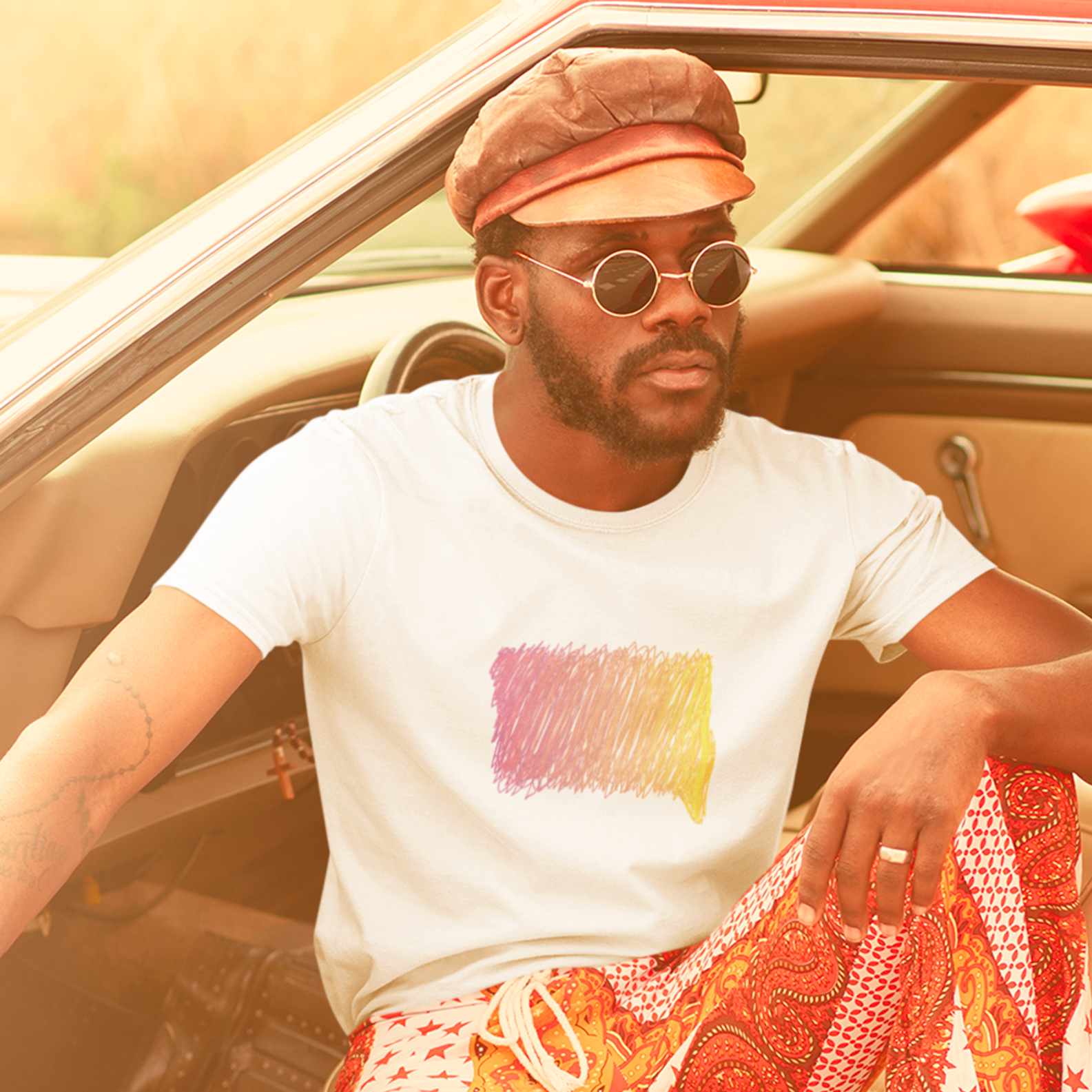 Nome do produto: Camisa Nork Rabisco Bloco Cromático Prime