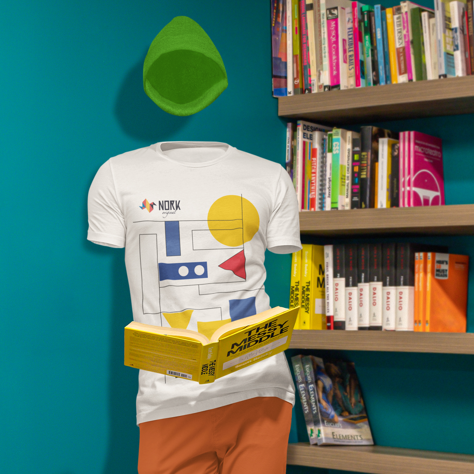 Nome do produto: Camisa Nork Original Bauhaus Geometric Pima