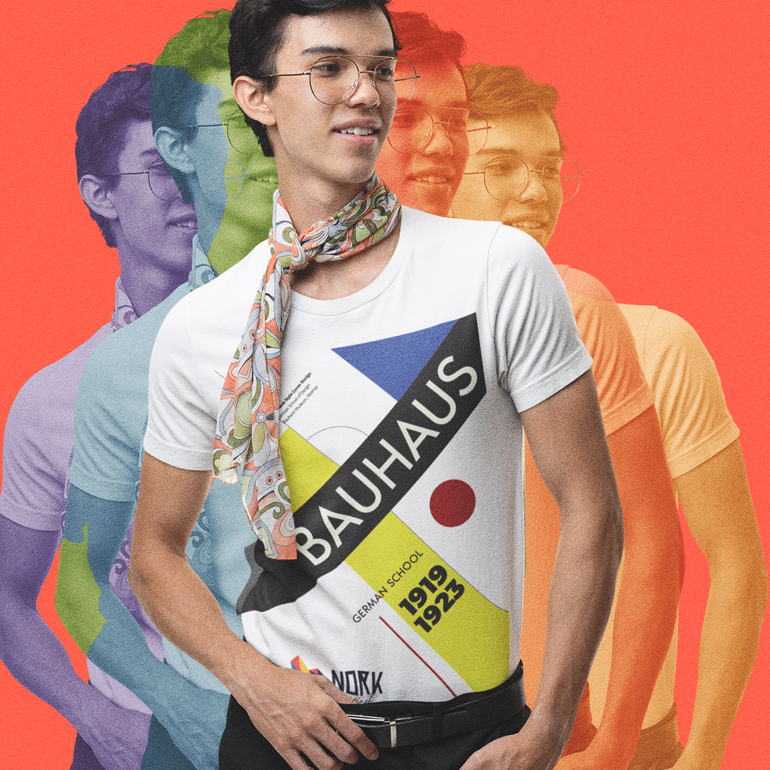 Nome do produto: Camisa Nork Original Bauhaus 1919_1923 Pima