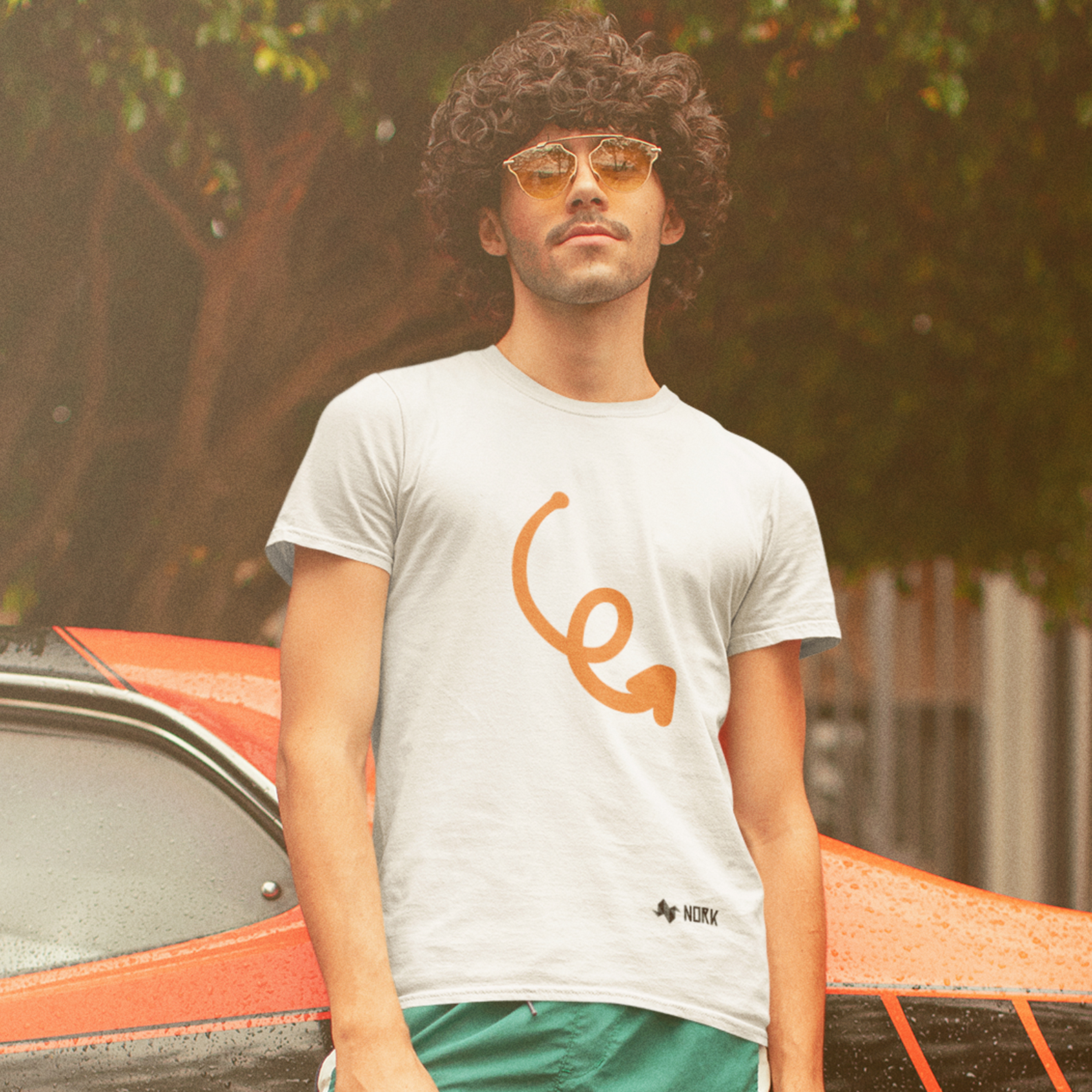 Nome do produto: Camisa Nork Rabisco Laços de Energia Prime