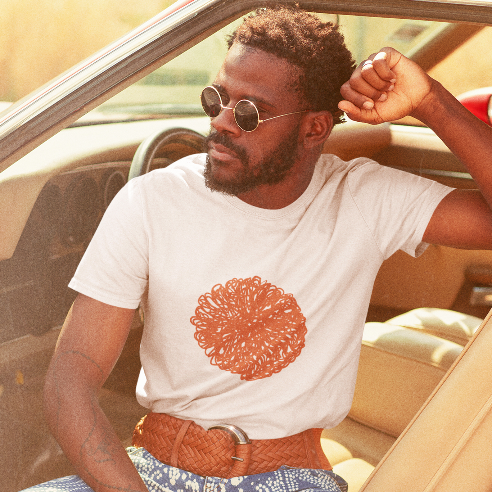 Nome do produto: Camisa Nork Rabisco Floração de Rabiscos Prime