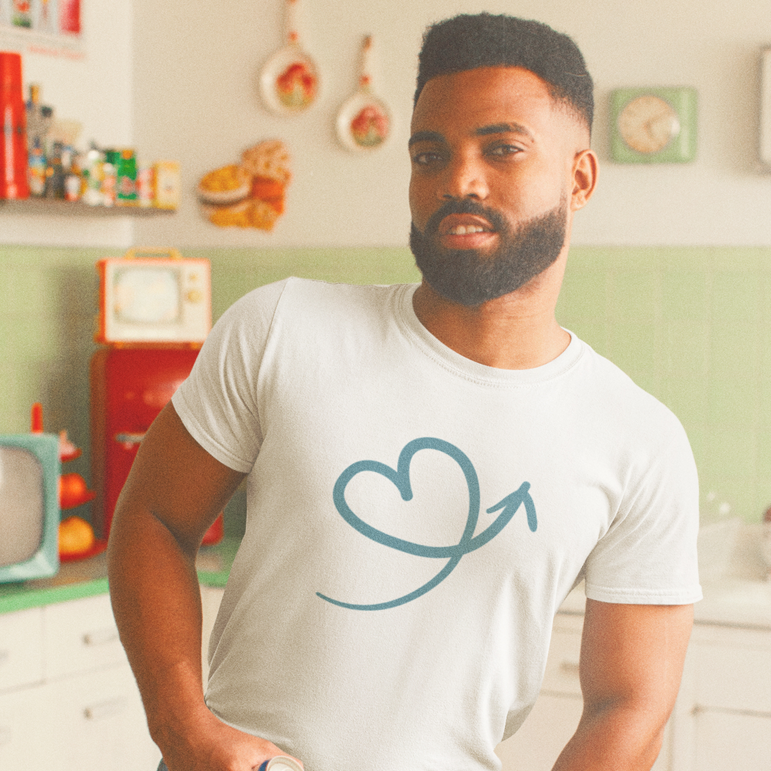 Nome do produto: Camisa Nork Rabisco Amor em Movimento Prime