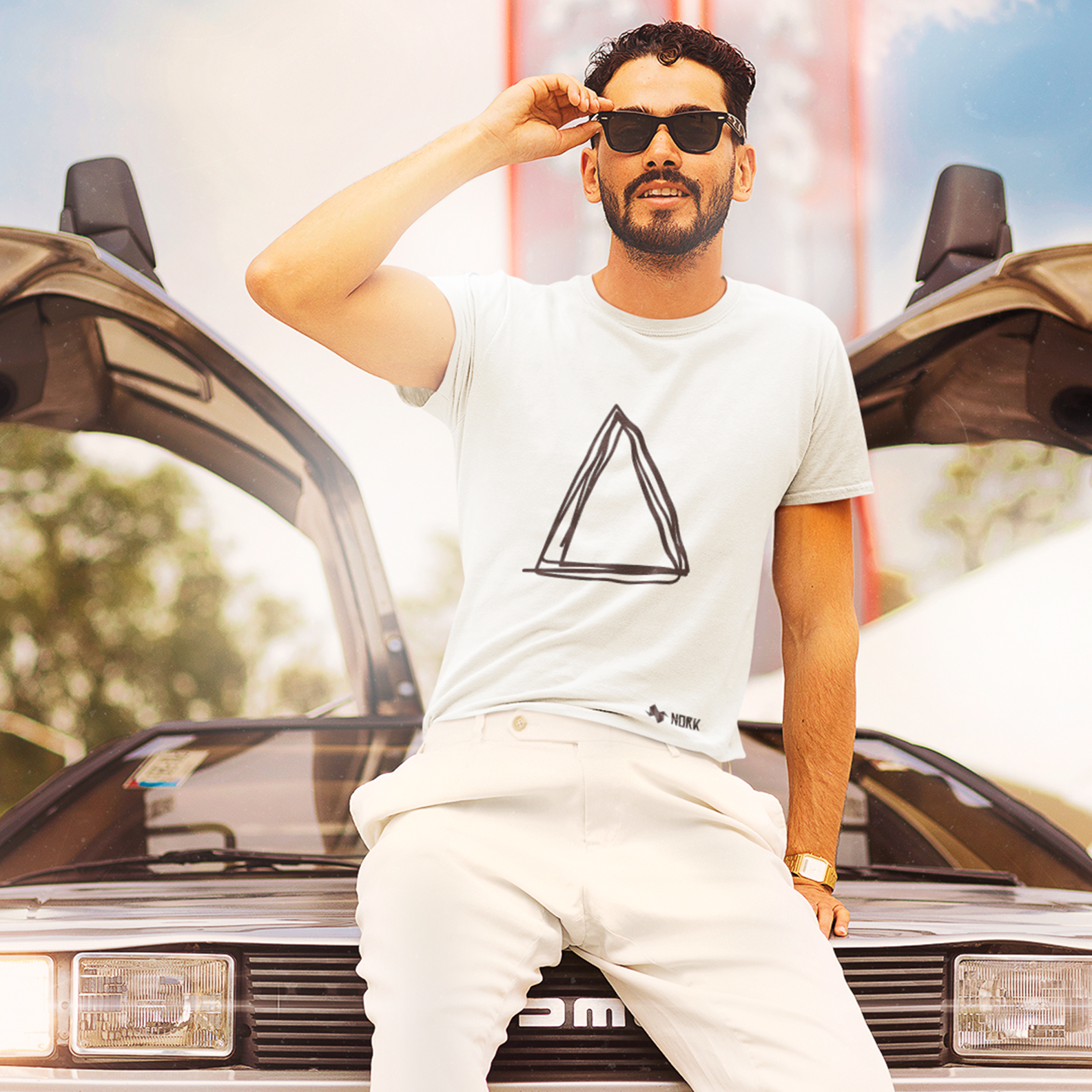 Nome do produto: Camisa Nork Rabisco Triângulo Dinâmico Prime