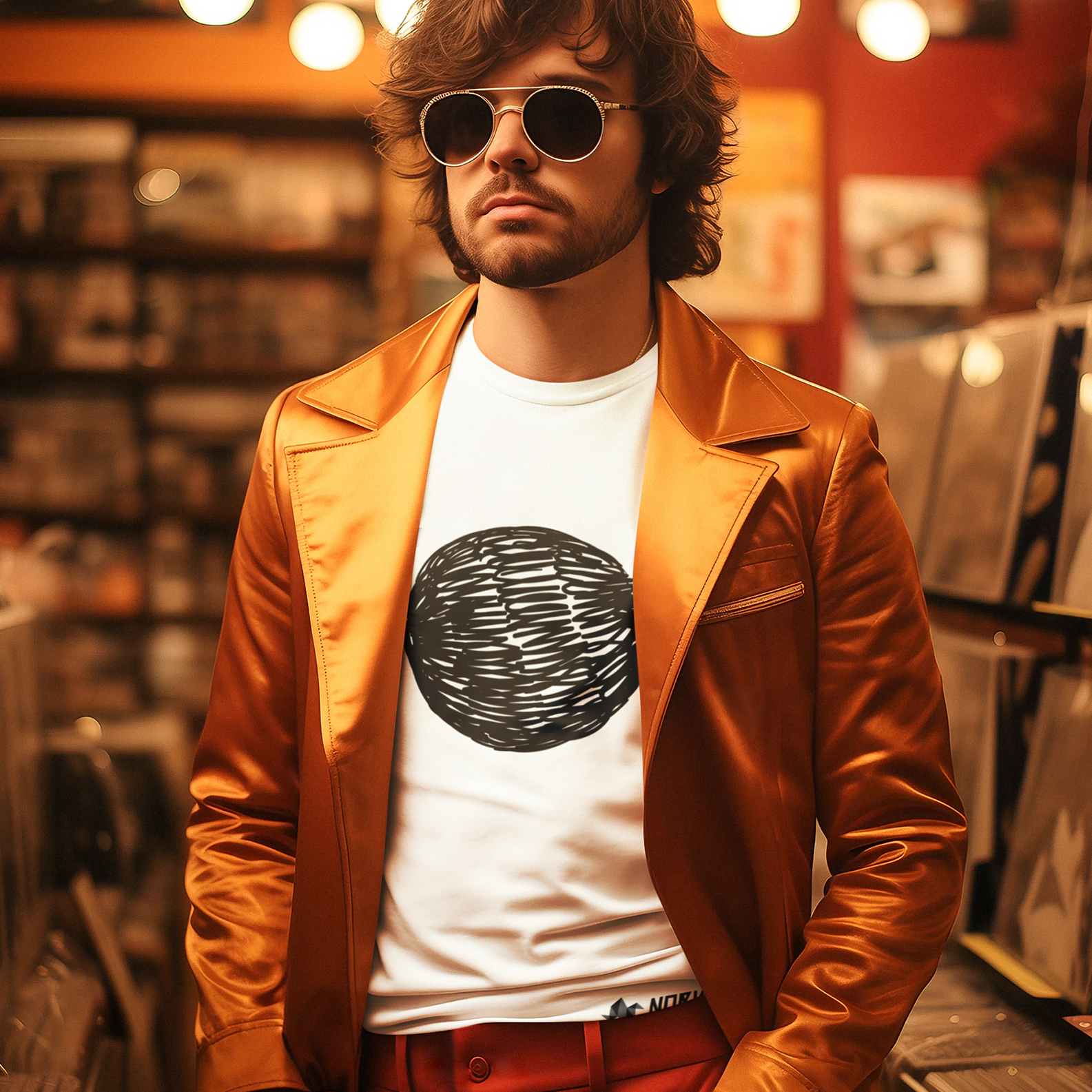 Nome do produto: Camisa Nork Rabisco Esfera Rabiscada Prime