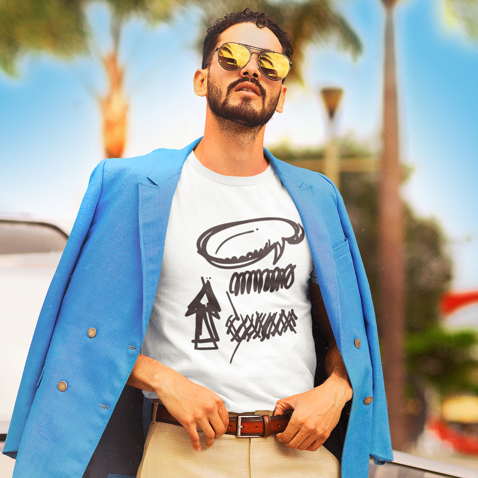 Nome do produto: Camisa Nork Rabisco Fluxo de Ideias Prime