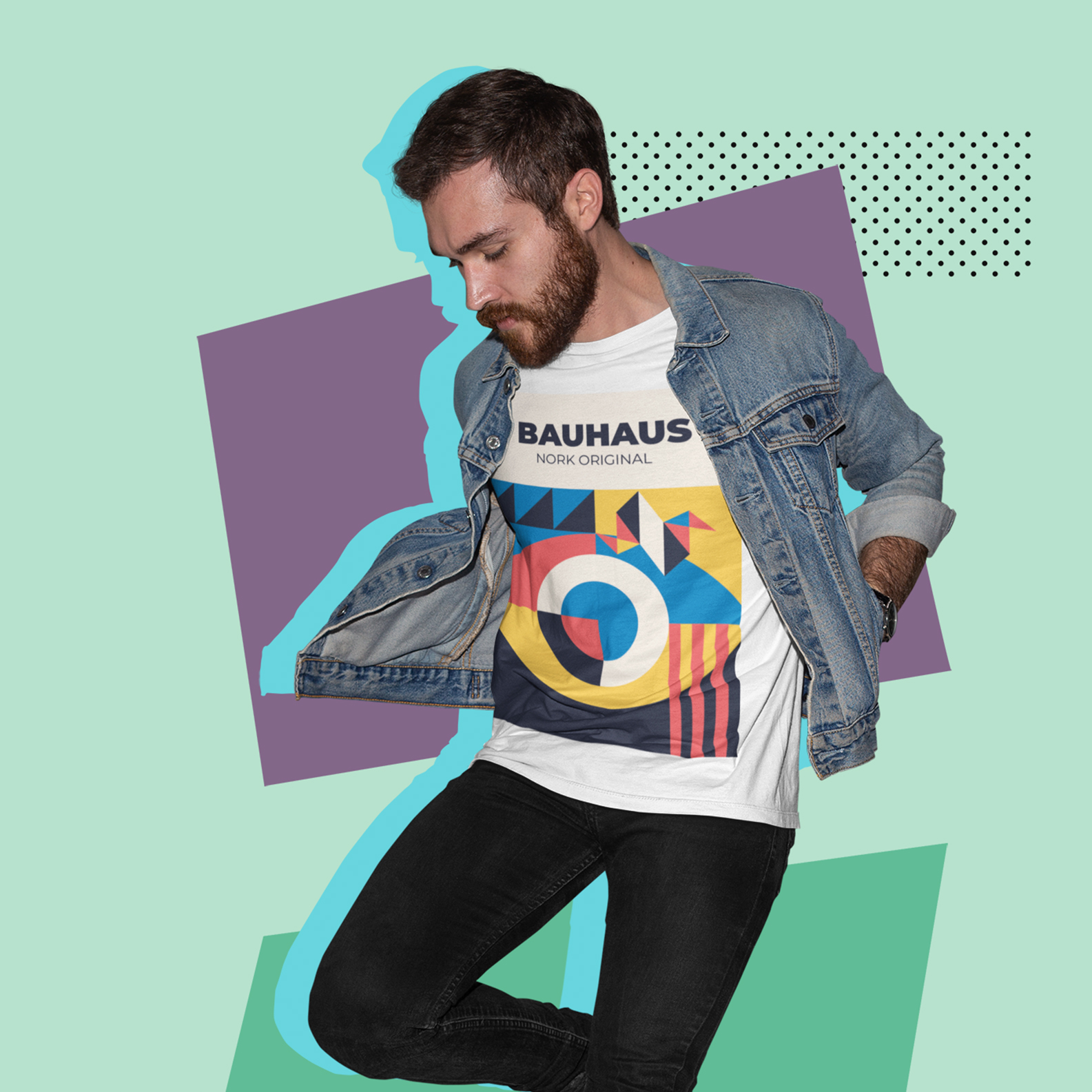 Nome do produto: Camisa Nork Original Bauhaus Ispiration Pima