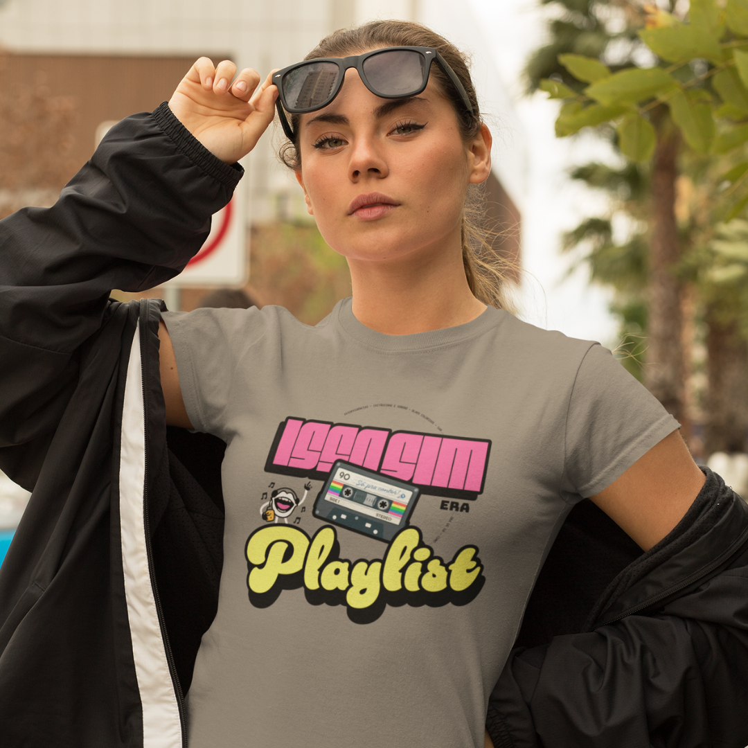 Camiseta Baby Look - Isso Sim Era Playlist