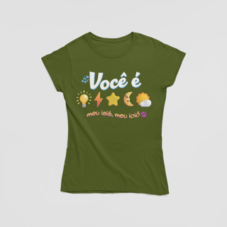 Camiseta Baby Look - Fogo e Paixão