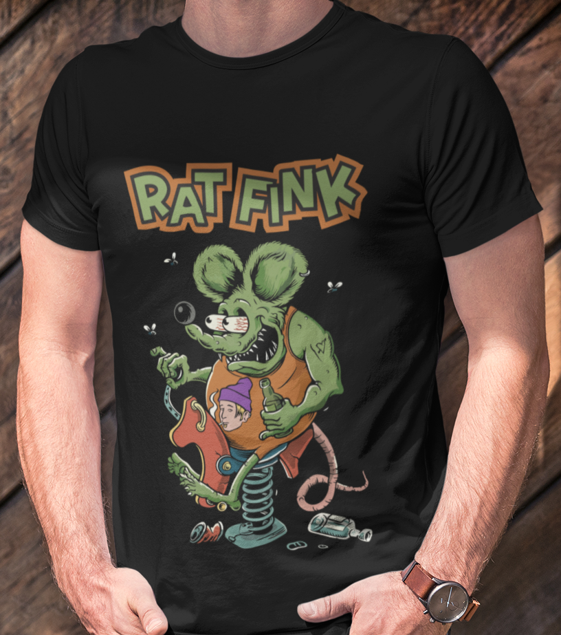 Nome do produto: CAMISETA RAT FINK