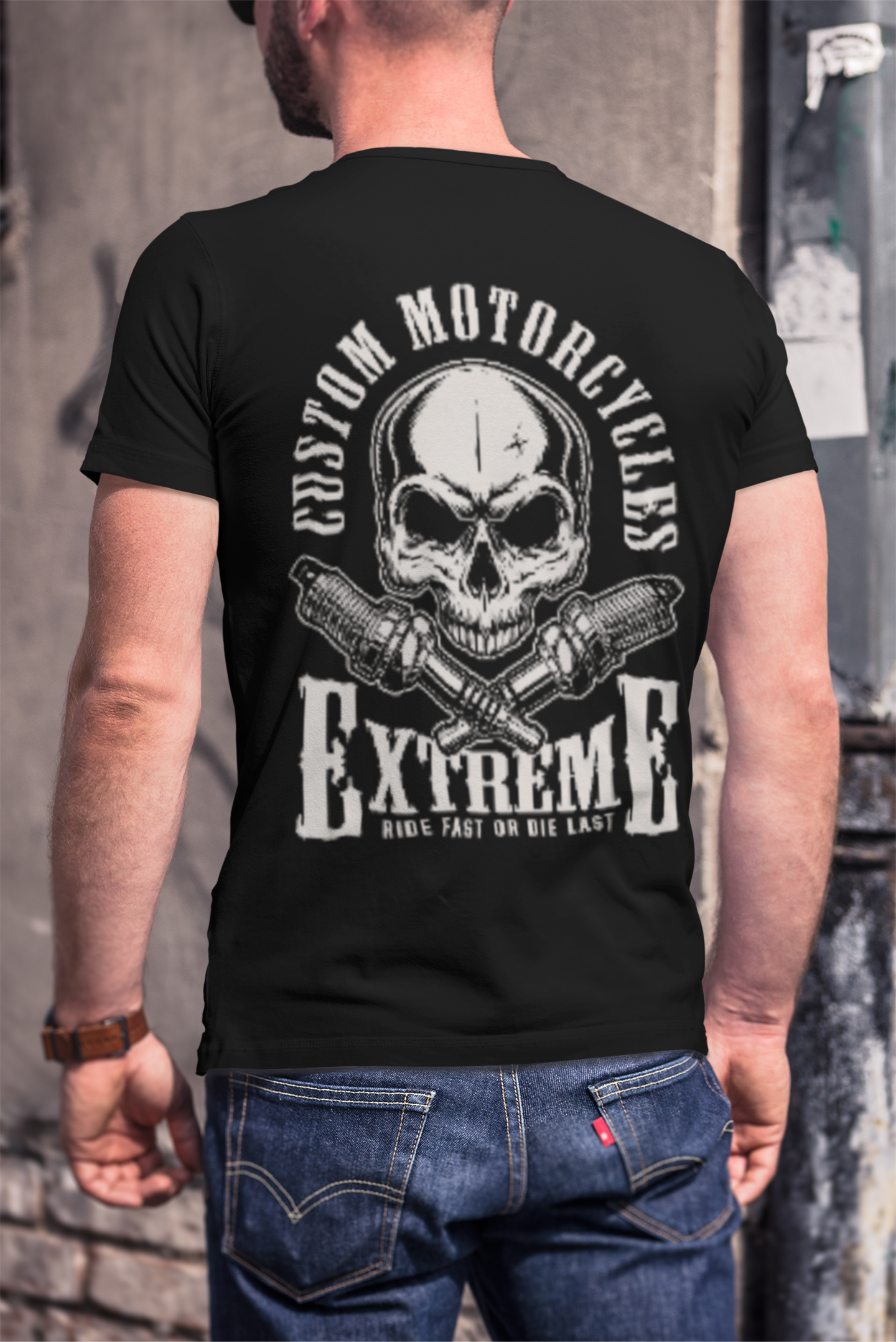 Nome do produto: CAMISETA CUSTOM MOTORCYCLE
