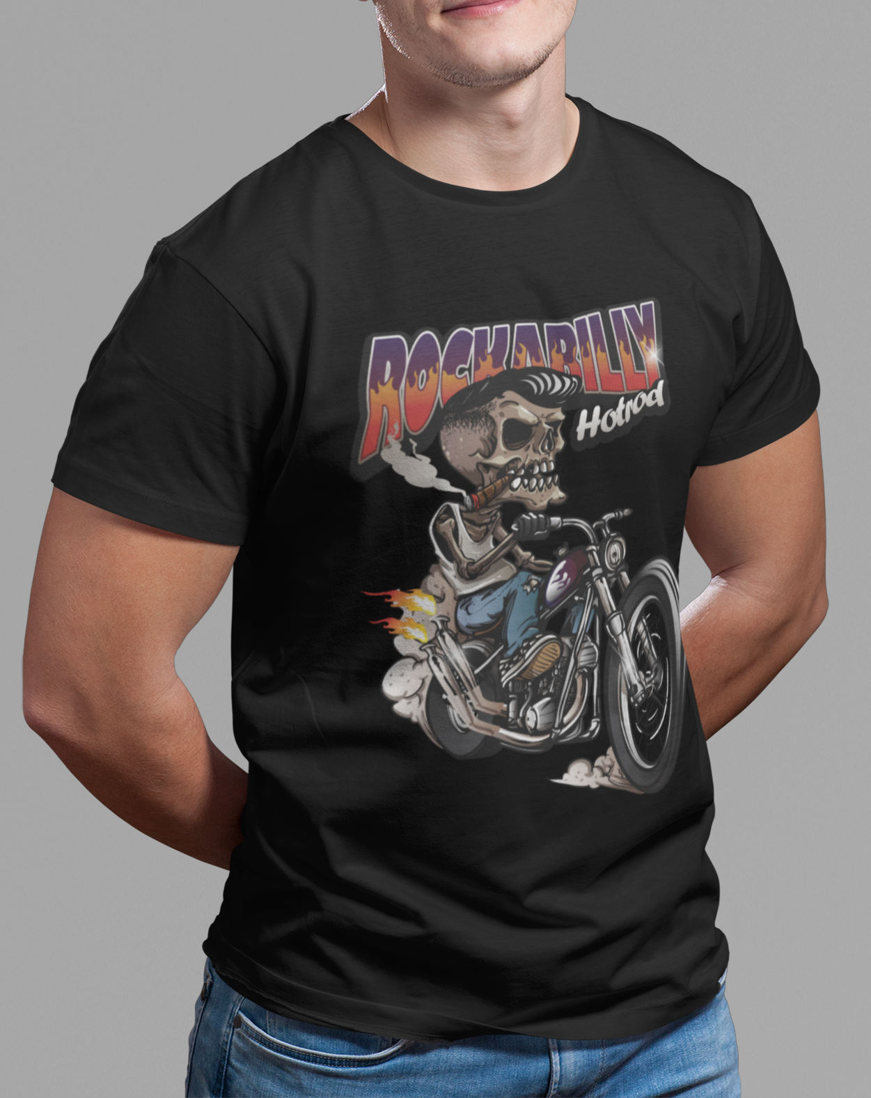 Nome do produto: CAMISETA ROCKABILLY 