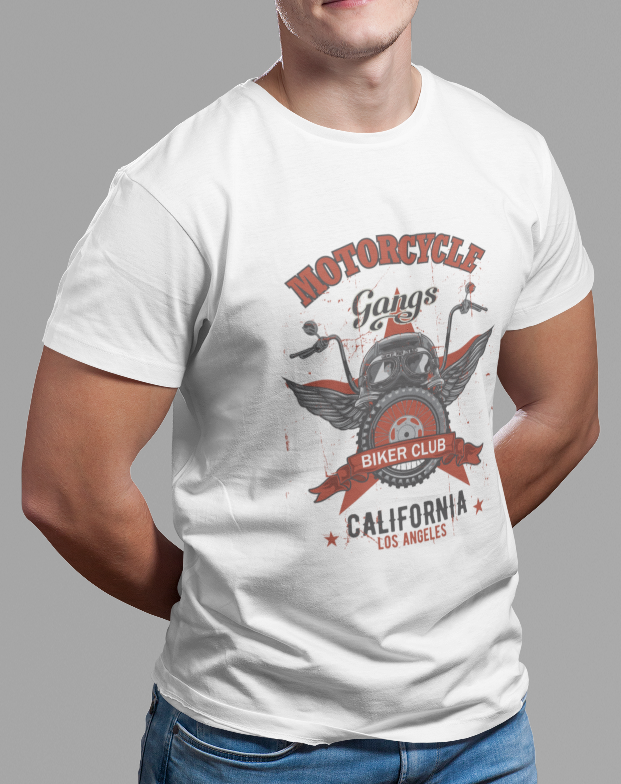 Nome do produto: CAMISETA MOTORCYCLE GANGS