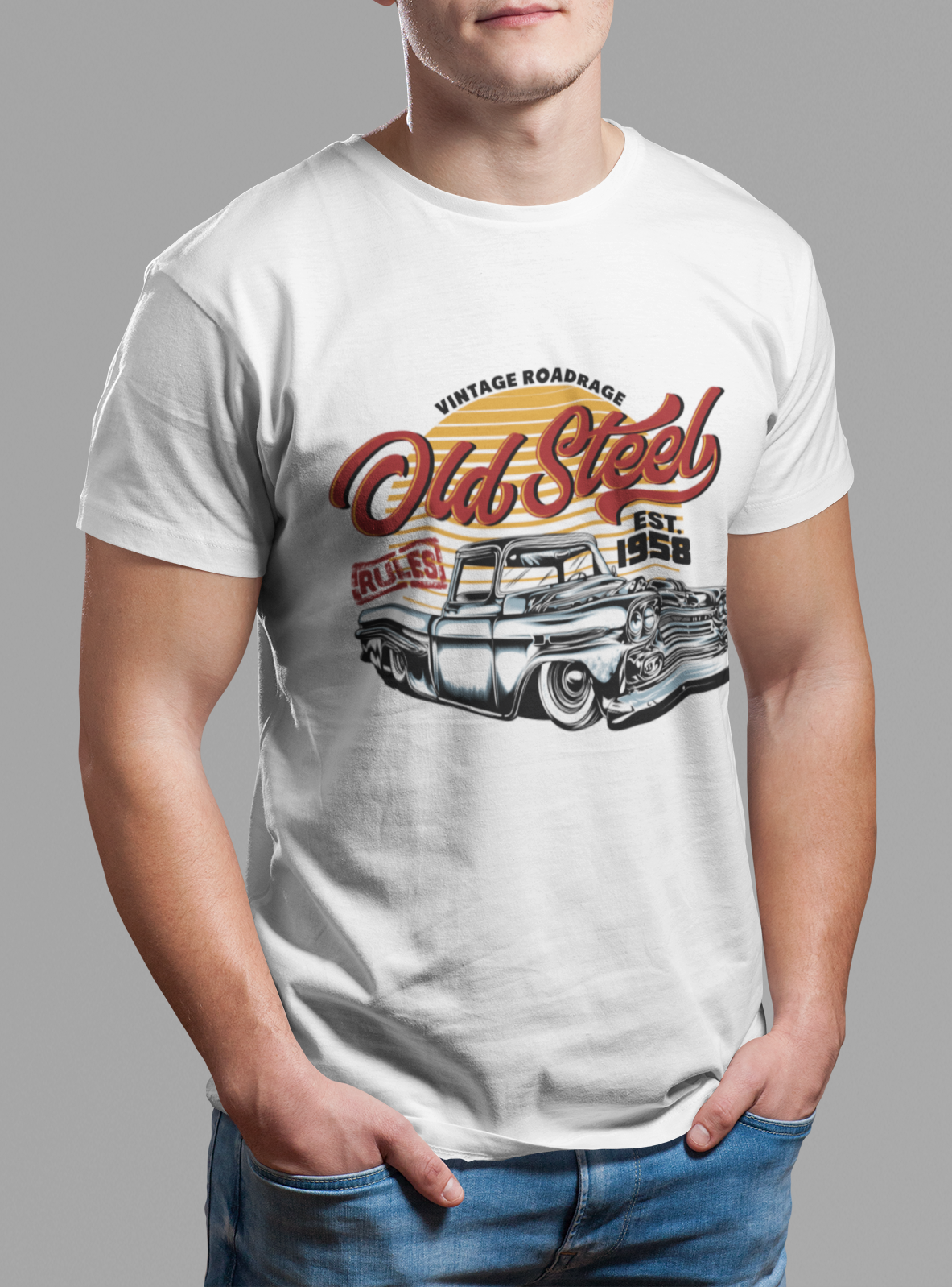 Nome do produto: CAMISETA OLD STEEL