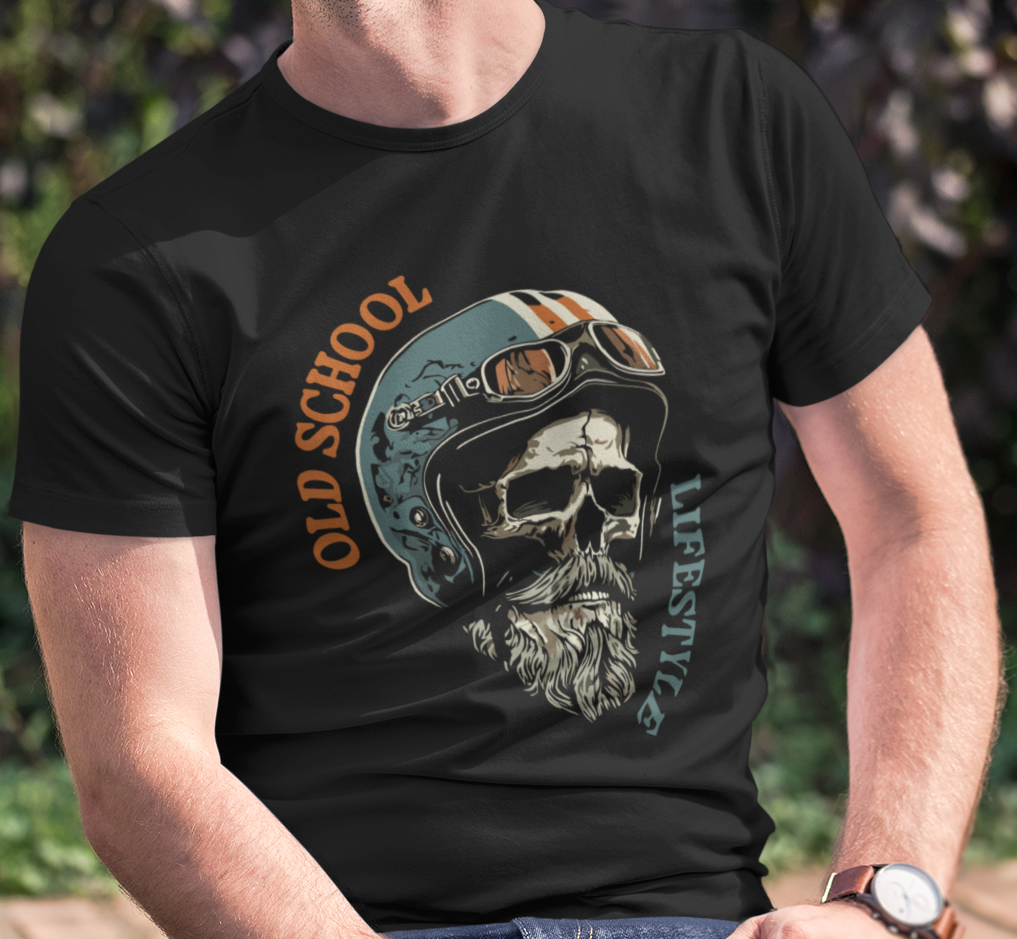 Nome do produto: CAMISETA OLD SCHOOL LIFESTYLE