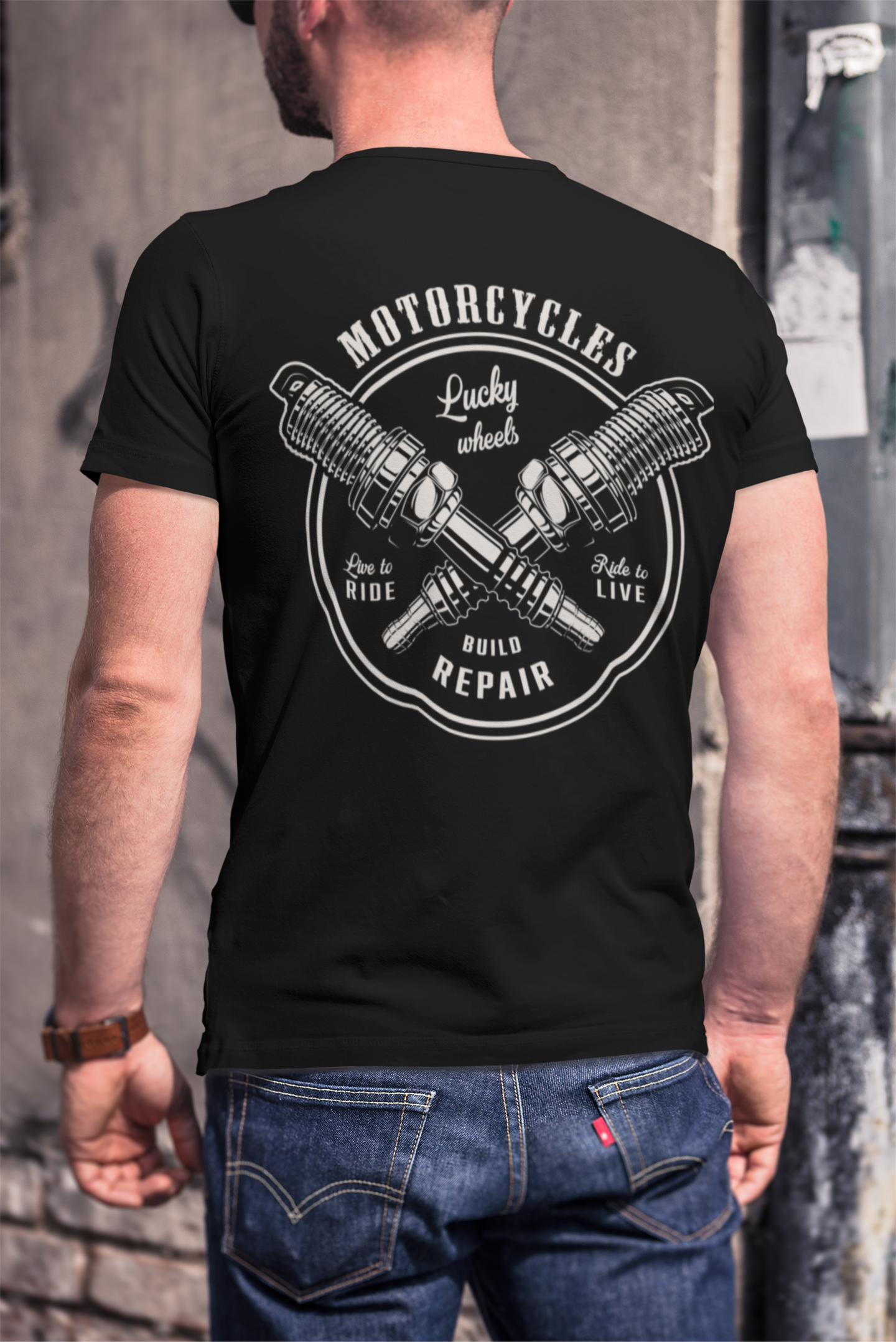 Nome do produto: CAMISETA MOTORCYCLE REPAIR