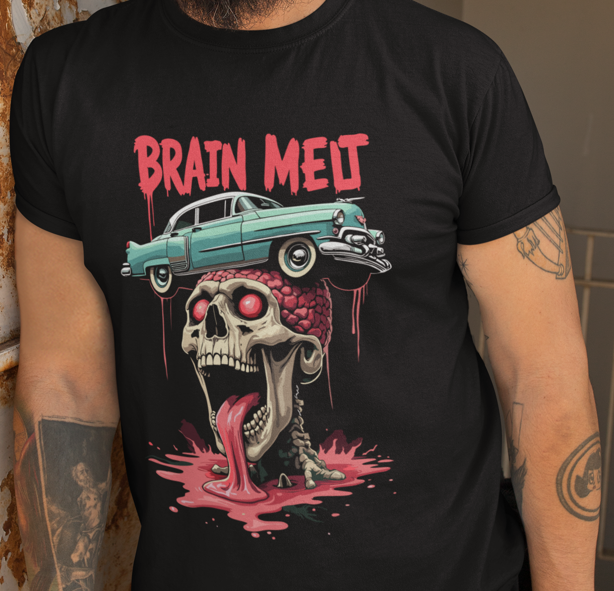 Nome do produto: CAMISETA BRAIN MELT